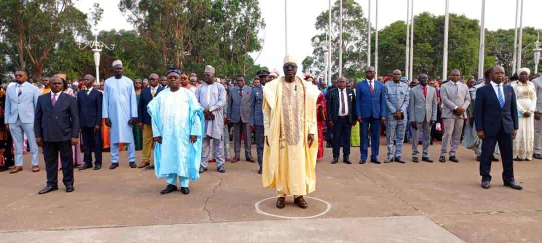 Flag-Raising Ceremony and Civic Minute on the Forum Theme and Challenges